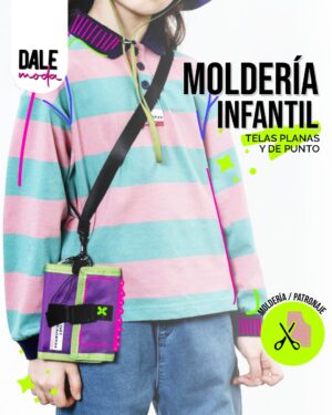 Curso de Moldería Infantil: Aprende a diseñar y confeccionar ropa para niños con nuestro curso completo de moldería.