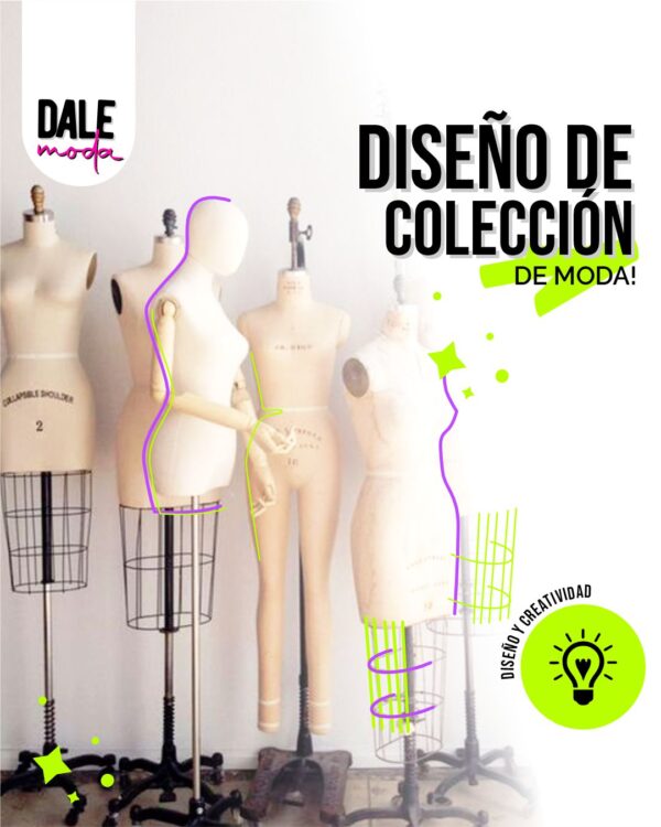 Curso Online de Diseño de Moda: Aprende a crear colecciones de ropa únicas y originales.