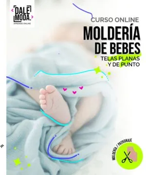 Curso de Moldería de Bebes. Conviértete en una experta en moldería infantil. Este curso completo te permitirá diseñar una amplia variedad de prendas para bebés, desde bodys y pijamas hasta vestidos y conjuntos. ¡Aprovecha la creciente demanda de ropa de bebé artesanal y destaca en el mundo de la moda infantil!